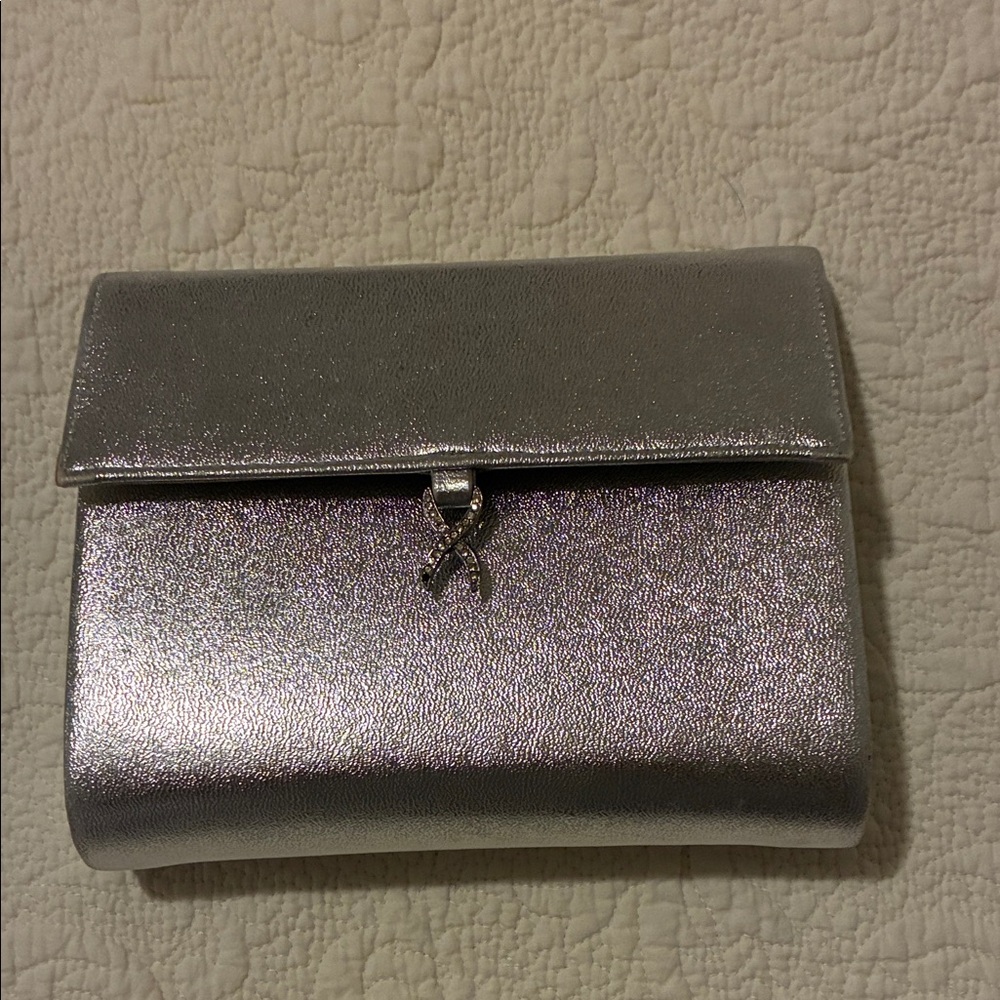 Elegant Silver Clutch